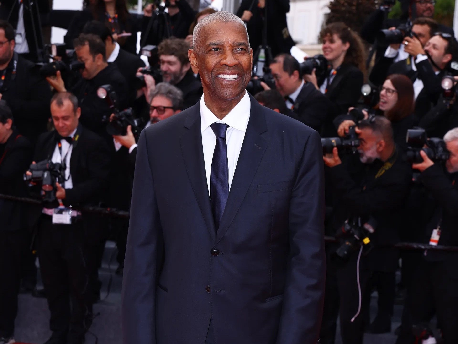 Denzel Washington Surprised With Honorary Palme d’Or at Cannes