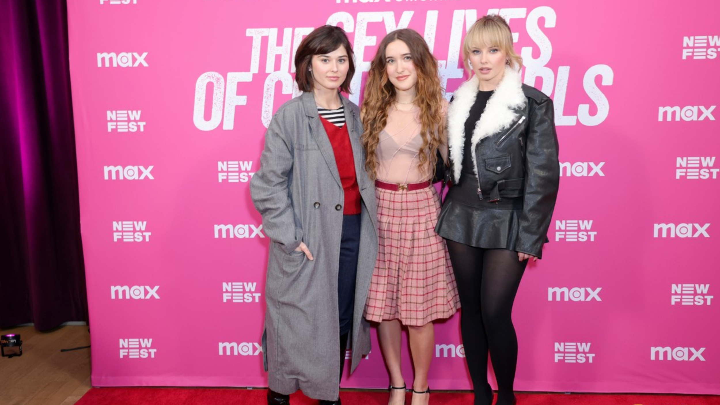 Gracie Lawrence, Ruby Cruz & Mia Rodgers Celebrate The Sex Lives of College Girls Finale at NewFest Screening