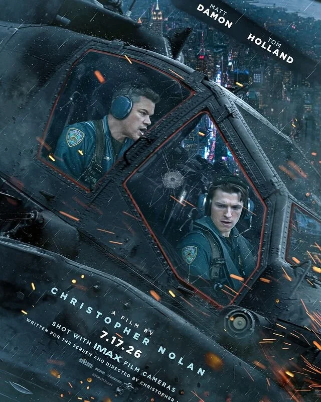Christopher Nolan’s Next Project Revealed: Matt Damon and Tom Holland Take Flight in an Aerial Thriller