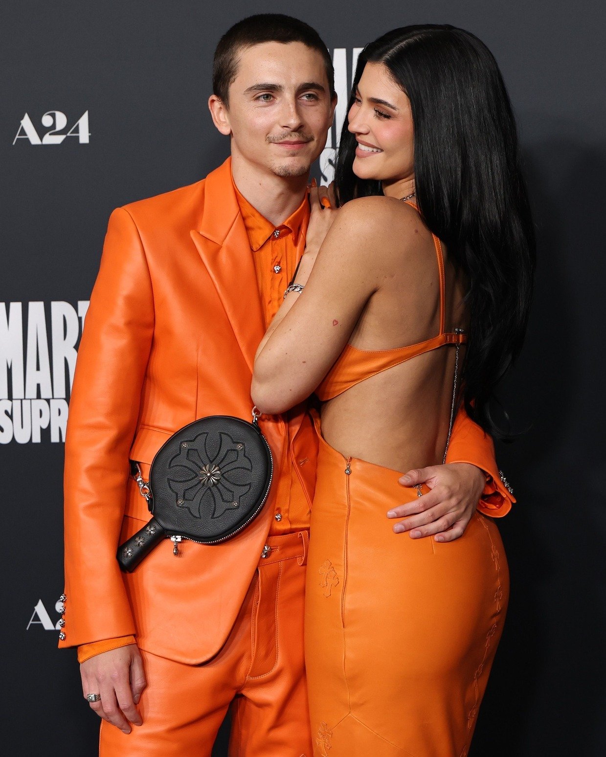 Marty Supreme L.A. Premiere: A24 Brings Out a Surreal, Star-Packed Orange Wave on the Black Carpet