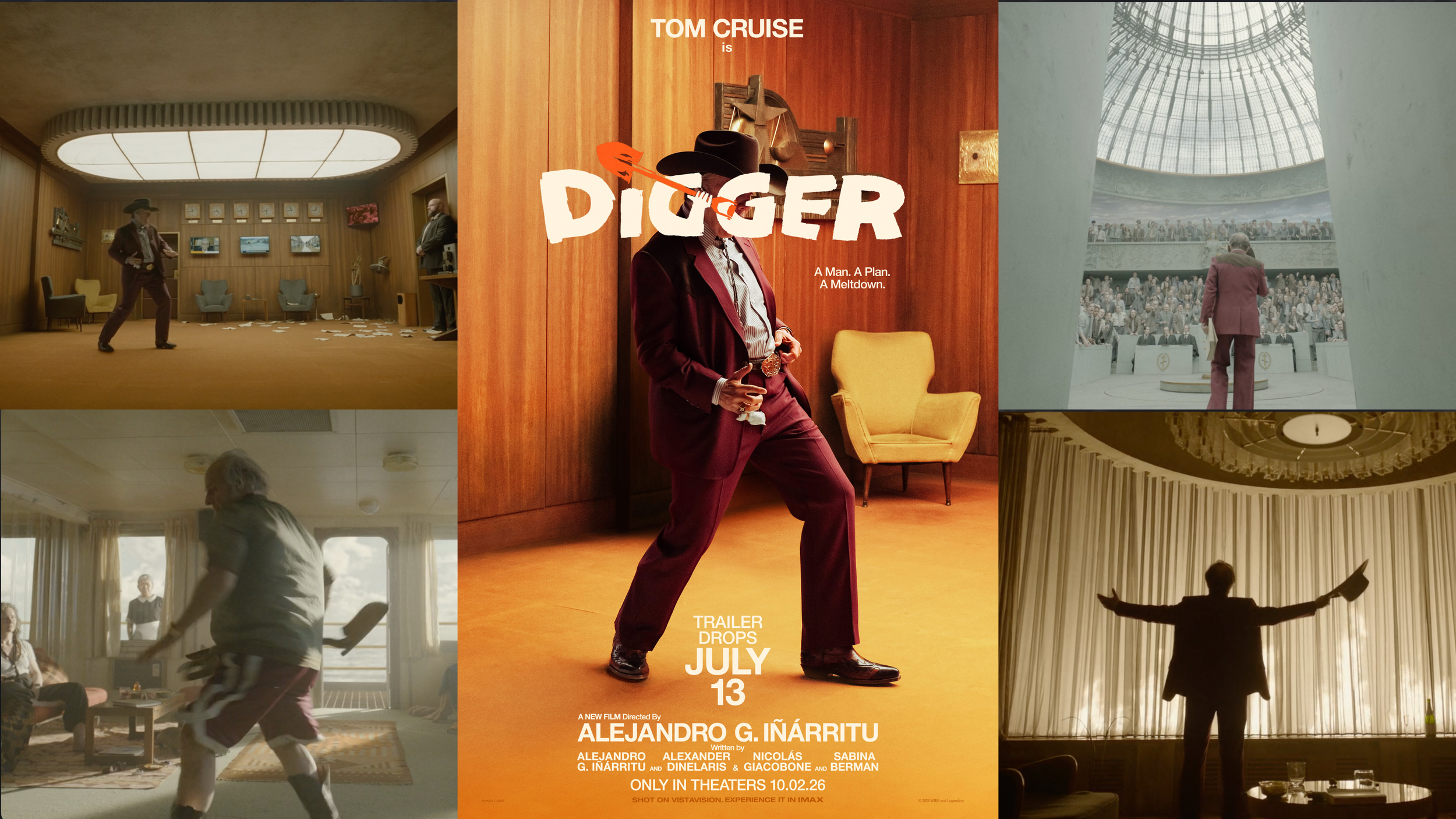Tom Cruise Celebrates 46 Years in Movies With Career Retrospective and New ‘Digger’ Footage