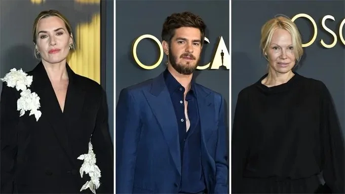 Governors Awards 2024 Red Carpet: Kate Winslet, Andrew Garfield, Pamela Anderson & More
