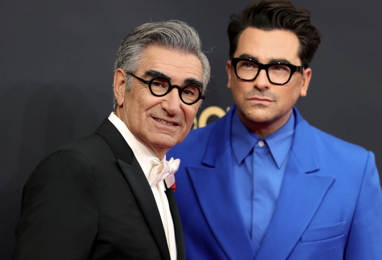 Father-Son Duo Eugene and Dan Levy to Host Emmys 2024
